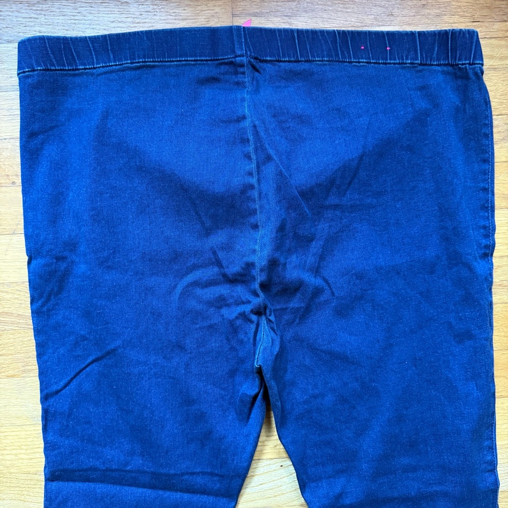 Pure Energy Women's Stretch Maternity Skinny Jeans - Dark Blue - Picture 8 of 8